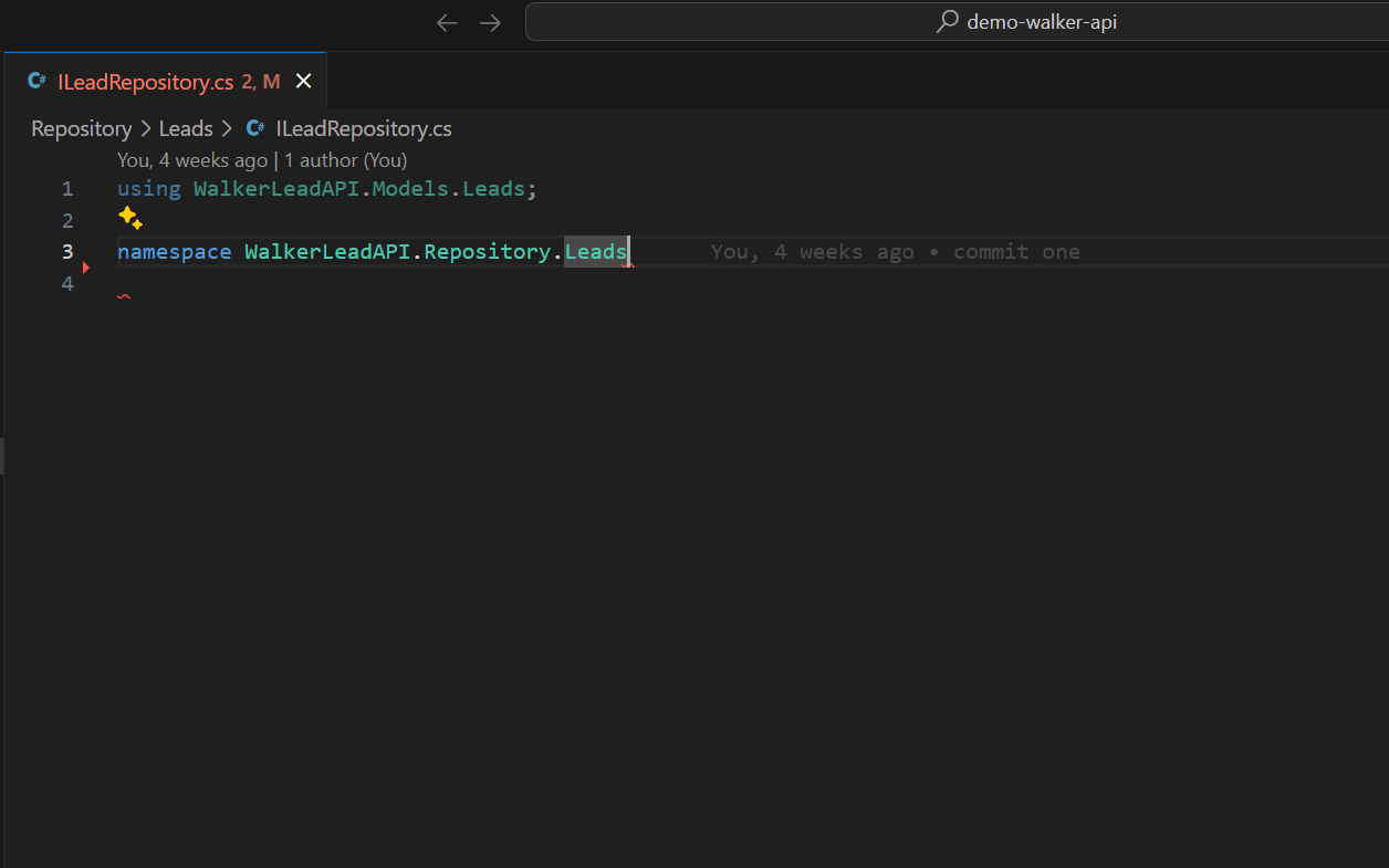 Triggering code completion